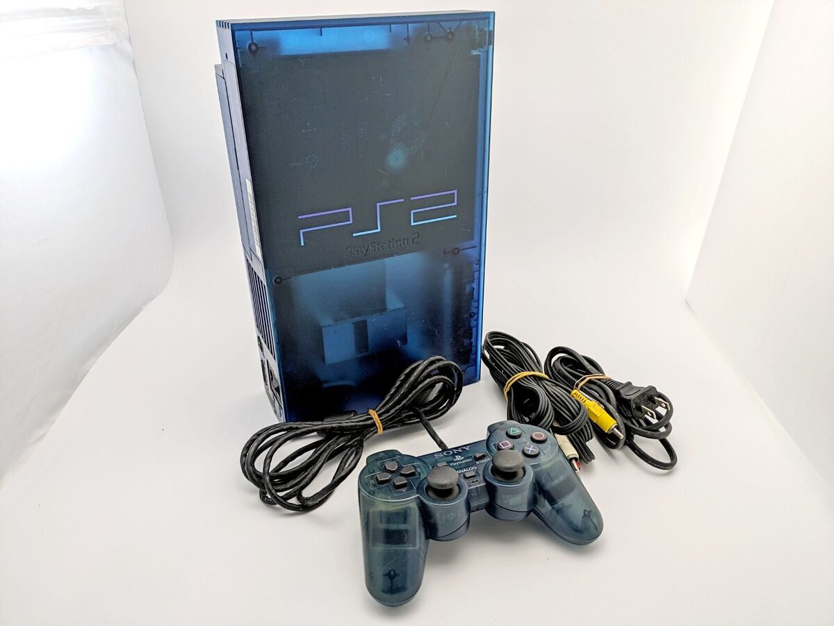 SONY プレイステーション2 オーシャンブルー SCPH-37000-