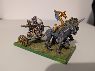 Warhammer Fantasy Schlachten Hochelfen Elfen Tiranoc Streitwagen Metallmodell