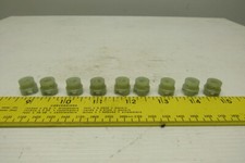 1/4" Shaft With Flat Flexible Nylon 2 Piece Coupling Lot Of 9