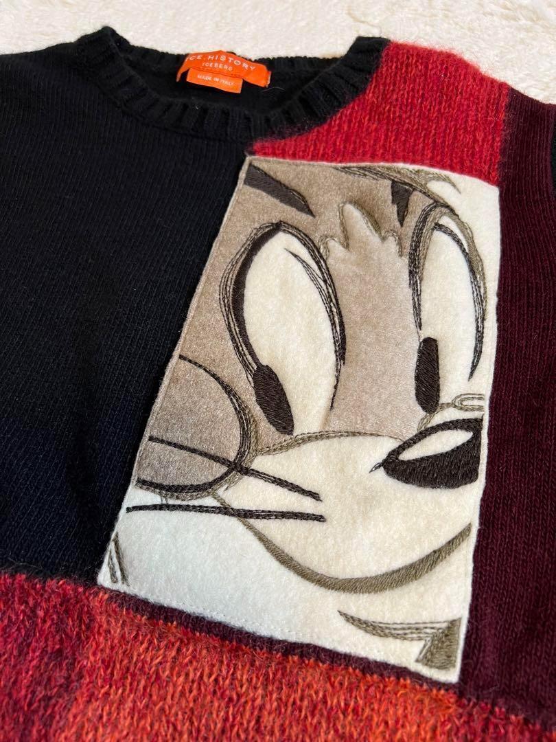 ICEBERG Tom & Jerry Knit Black Women's Size M From Japan ICEBERG Tom & Jerry Knit Black Women's Size M From Japan