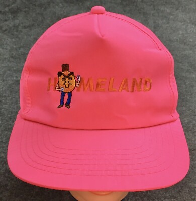 Vintage 1980s Homeland Grocery Pharmacy Cap Adult Snap Back Truckers Hat Chain