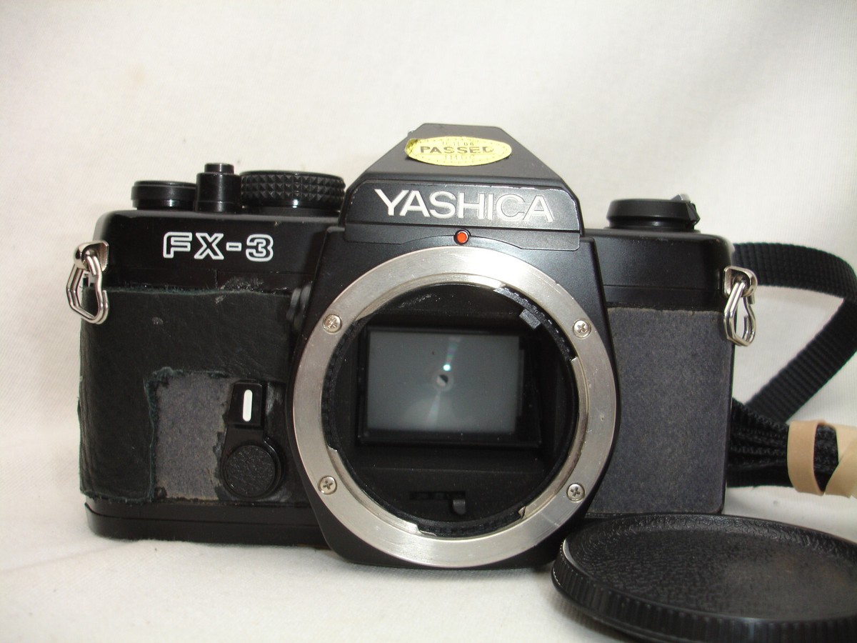 YASHICA FX-3 35mm SLR Film Camera body sn241334 GUC | eBay