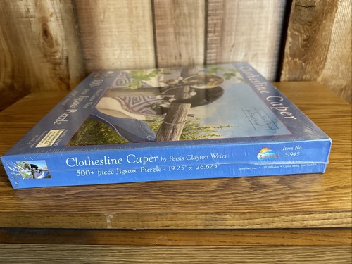 SunsOut CLOTHESLINE CAPER Puzzle by Persis Clayton Weirs - Picture 4 of 6