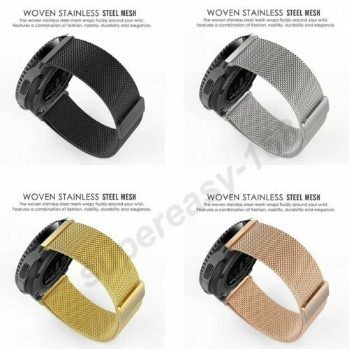 Samsung Milanese/Mesh Band Stainless Steel Wristwatch Bands
