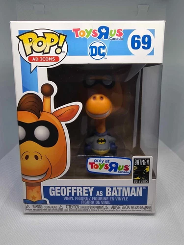 Funko Pop! Ad Icon - Geoffrey as Batman #69 Toys R Us Exclusive