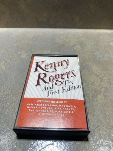 Kenny Rogers~First Edition~Featuring Songs~1984 MCA Country Compilation Cassette - Picture 1 of 5