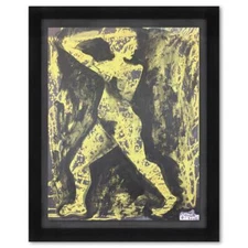 Jenik Cook Hand Signed Framed Original Acrylic Painting Art