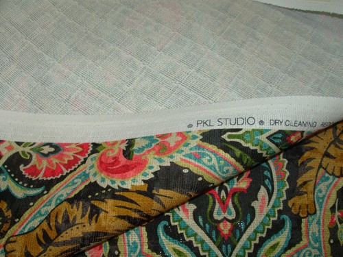 10 YDS P KAUFMANN TWIN TIGERS NOIR COTONE DRAPPEGGIO TAPPEZZERIA TESSUTO PER MENO - Foto 3 di 3