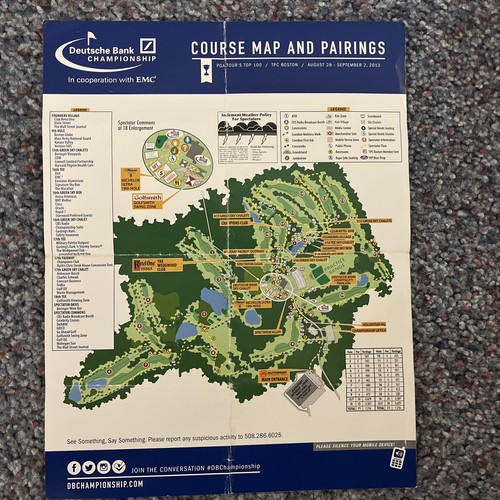 2013 Deutsche Bank Championship Guide-Boston August 28-Sept. 2 -Tiger Woods-*236 - Picture 6 of 6