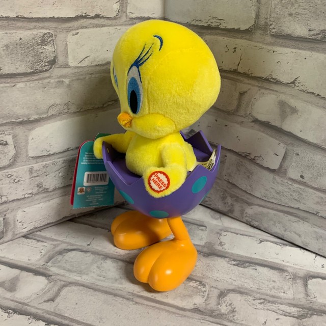 Hallmark Tip N Fall Tweety Bird SEE VIDEO Motion Talking Singing 2013 Easter | eBay