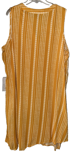 WOMENS J For Justify V-Neck Sleeveless Shirt Dress 2X BUTTON DOWN LIGHT WEIGHT - Picture 8 of 13