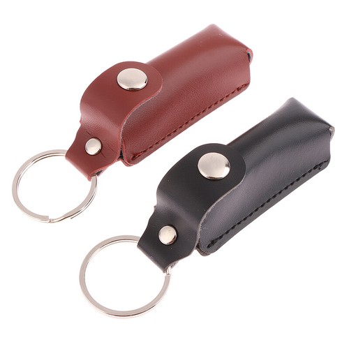 USB Case Protective Bag Portable Pocket Leather Key Ring For Usb Flash Drive - Afbeelding 9 van 14