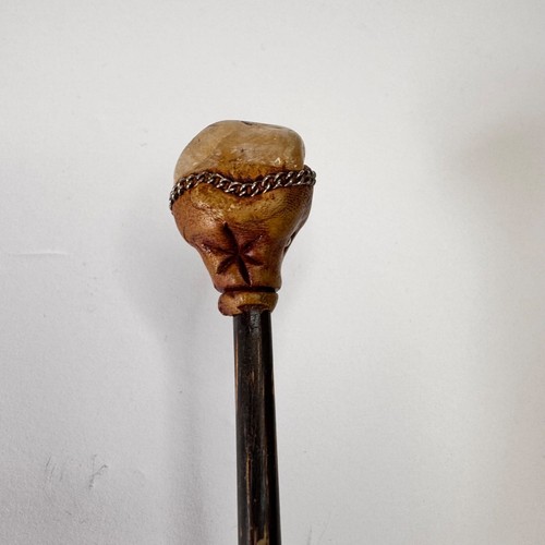 Natural Gemstone Wooden Hair Stick Tumbled Healing Crystal Long Hair Pin - Picture 4 of 8
