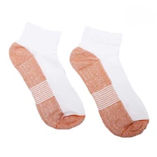 Copper Compression Socks Plantar Fasciitis Arch Ankle Running Support Men Women