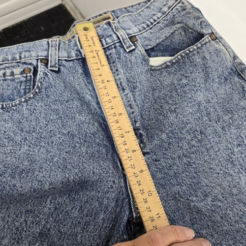Vintage Levi's 80's Jeans Silver Tab Acid Medium Wash 512 Slim Men's 32 x 32 USA - Picture 8 of 14