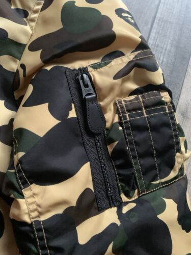 BAPE Split 1st Camo Bomber Jacket - Medium - Picture 10 of 13