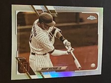 ⚾ 2021 Topps Chrome Baseball Sepia Refractor Base Card #148 Manny MACHADO ⚾