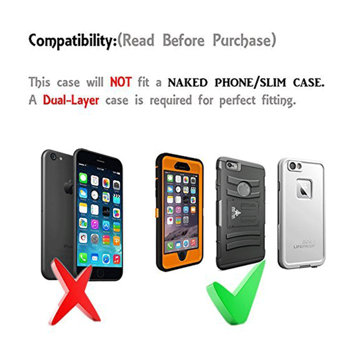 Funda de nailon con clip de alta resistencia para iPhone 16e, 16 Pro, 16, 15 Pro - Imagen 4 de 23