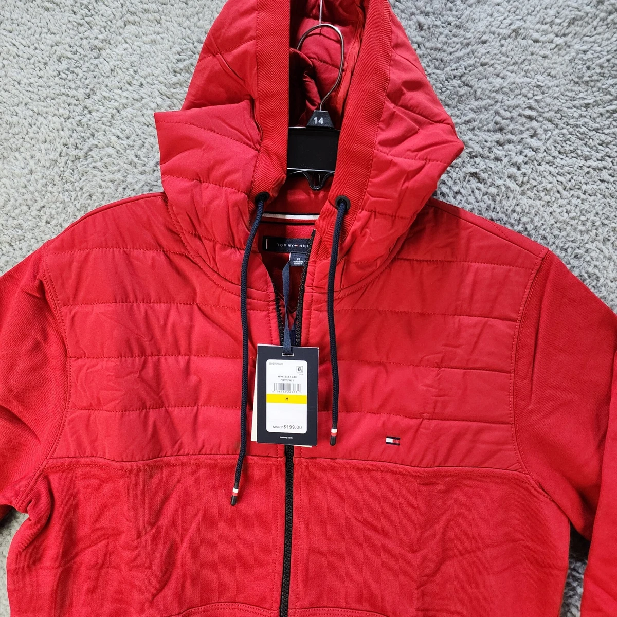Tommy hilfiger mixed media cheap hoodie