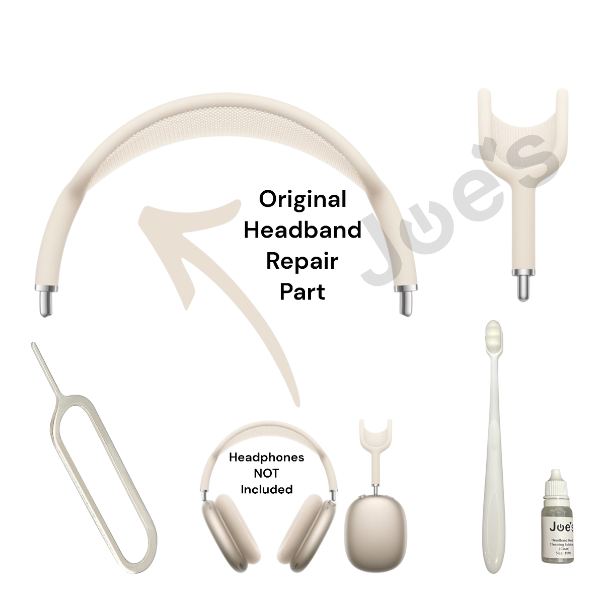 Apple AirPod Max Headband Arch Replacement Fabric (Starlight Apple AirPod Max Headband Arch Replacement Fabric (Starlight