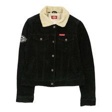 Dickies Suede Jacket - Small Black Suede