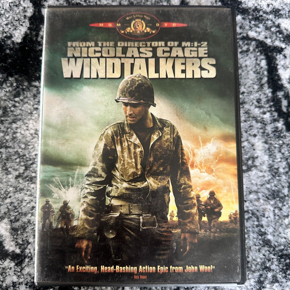 Windtalkers DVD 2002 Nicolas Cage WW2 Miltary & War Movies DVD