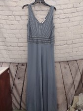 J Kara Women's Light Blue Formal Dress Size 16