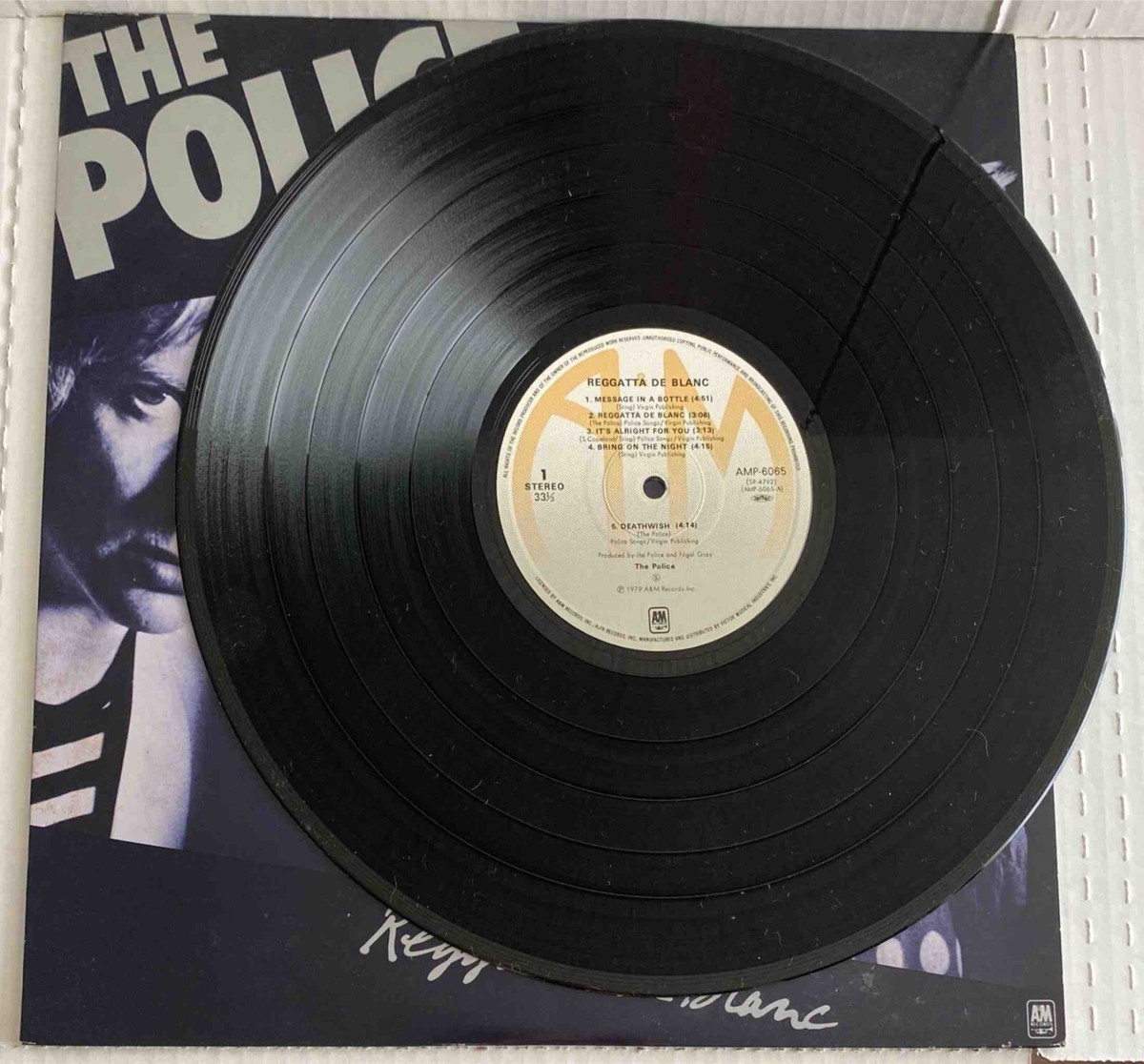 The Police - Reggatta De Blanc - Japan Vinyl - AMP-6065 | eBay