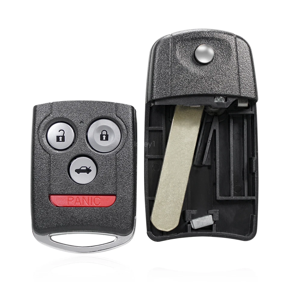 Reemplazo para Acura TL 2007 2008 llave mando a distancia abatible llavero coche OUCG8D-439H-A Foto 4 de 4
