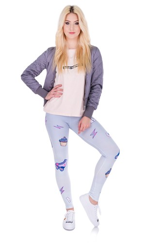 Para mujer Yoga Estampado Leggings Elásticos Entrenamiento Correr Gimnasio Pantalones Base Capa 8 10 - Imagen 16 de 58