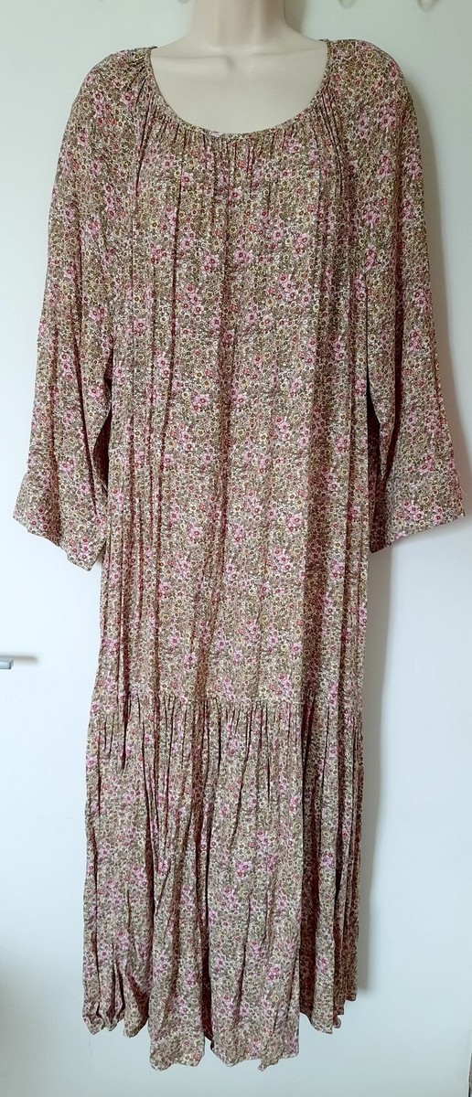 h and m floral maxi dress H&M Ivory White Wildflower Meadow Wrap Midi Size 12 14 16 H&M pleaseee make a longer
