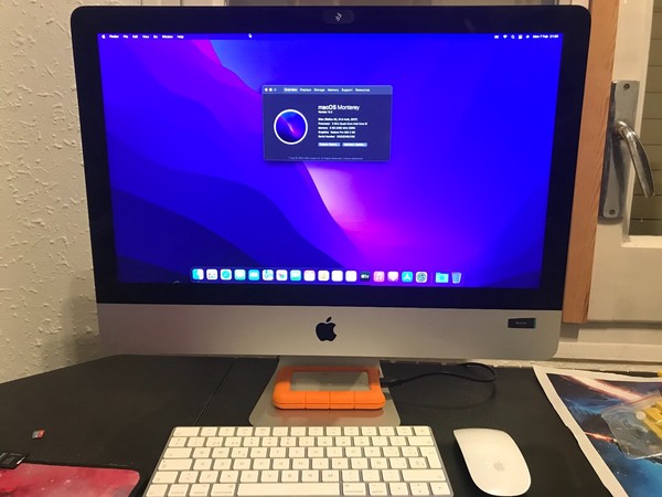 Apple iMac 21,5" (8GB, Intel Core i5 (I5-7400), 1TB HDD) Pantalla Retina 4K - Pl