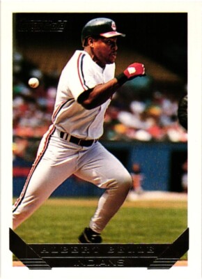 1993 Topps Gold #635 Albert Belle Cleveland Indians NrMt