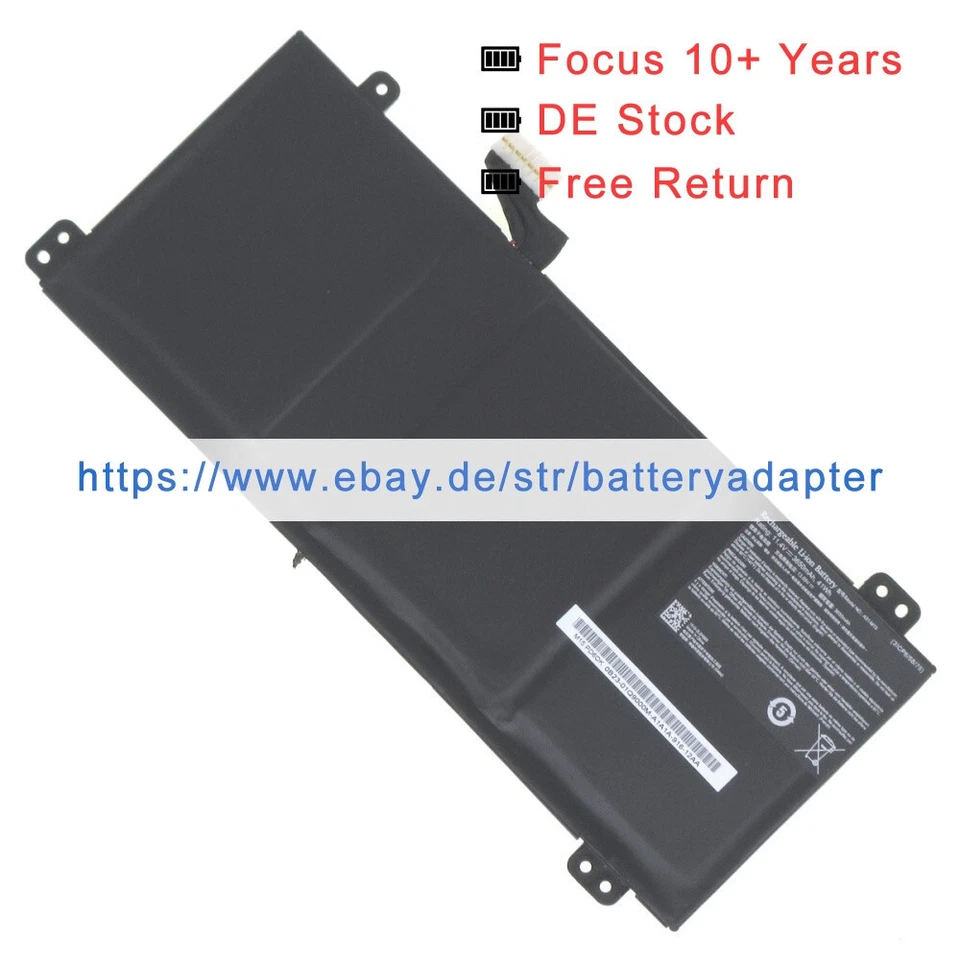 Genuine 40068772 A31-M15 Battery for MEDION S15449-MD62193 S1544 P6645 S6445 ... - Image 2 of 4