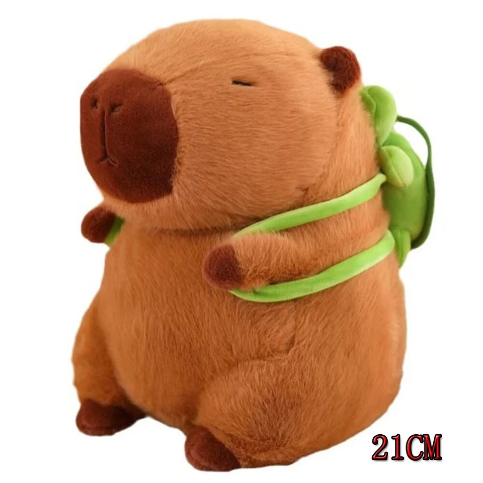 Capybara Plush Toy Stuffed Animal Soft Cuddly Gift for Kids Adults UK Stock NEW