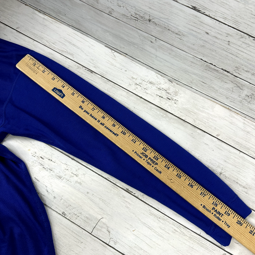 VTG Patagonia Kids Capilene lightweight Baselayer Crew Neck Shirt Size 12 Blue - Picture 7 of 8