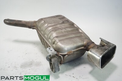 12-15 MERCEDES R172 Slk250 M271 Exhaust Muffler Mufflers Right and 