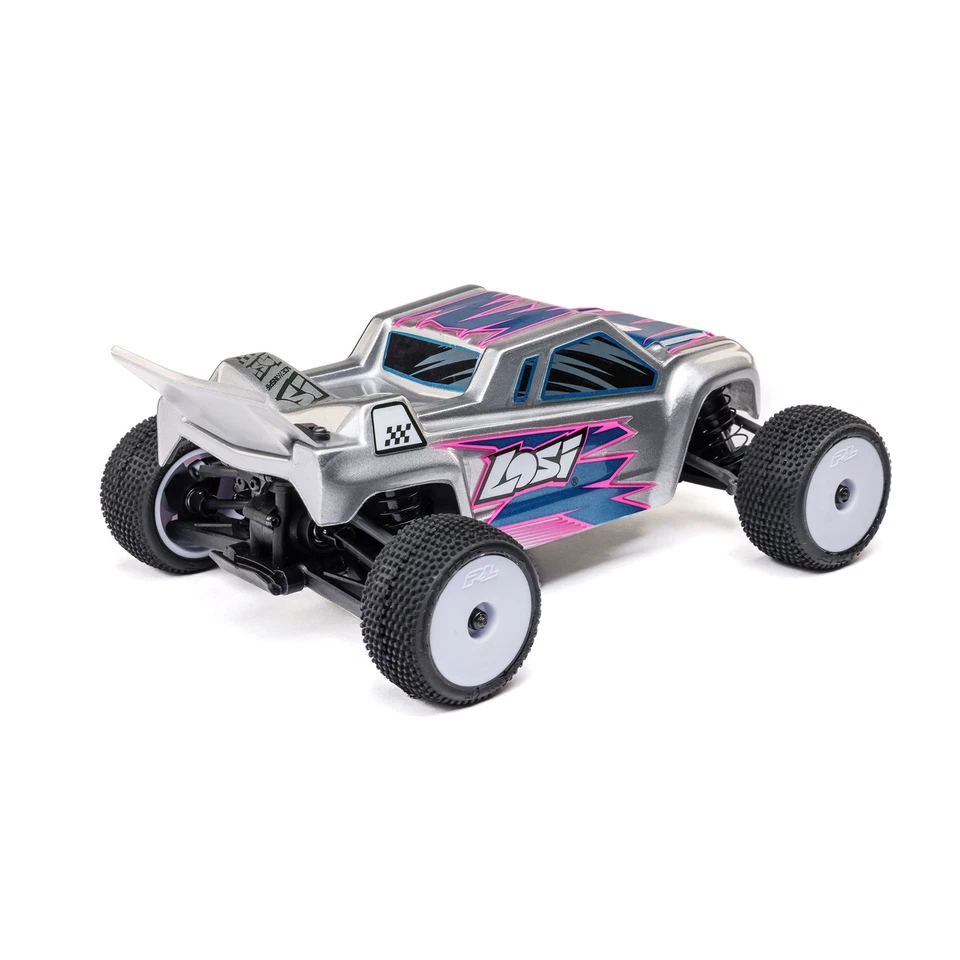 Caminhão Losi Micro-T 1/28 2WD prata RTR LOS-1392T2 - Imagem 3 de 4