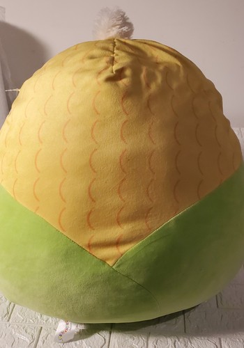 Peluche Squishmallow Corn Conrad 16" nuovo con etichetta simpatico morbido  - Foto 4 di 7