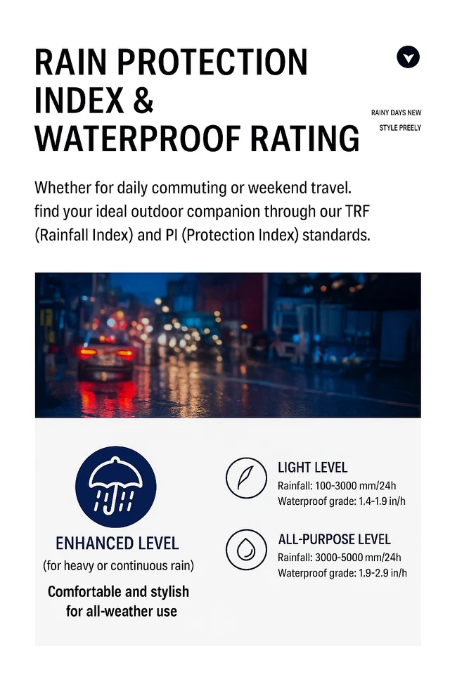 Waterproof Rain Poncho for Scooter, Bike & Outdoor Use – Reflective Cape - Image 4 of 4