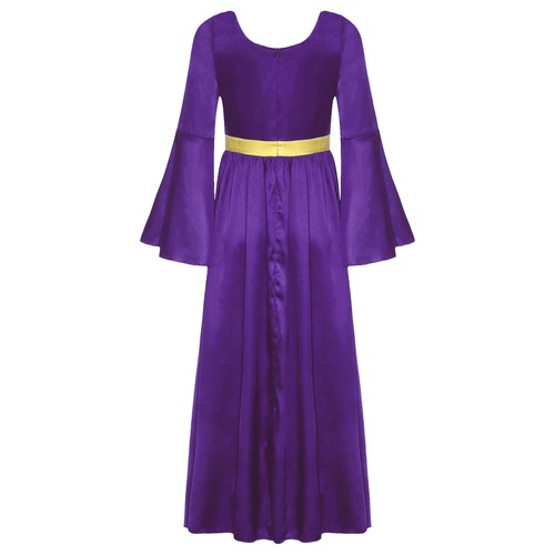 Kids Girls Dress Chest Gowns Cosplay Costume Prom Princess Fancy Dress Themed - Picture 35 of 92