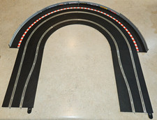 Scalextric Sports Track - Track Pack - Curves/Straight/Rails (Painted Black)