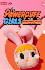 CRYBABY x Powerpuff Girls Series Mirror Pendant POP MART NEW Authentic US Seller