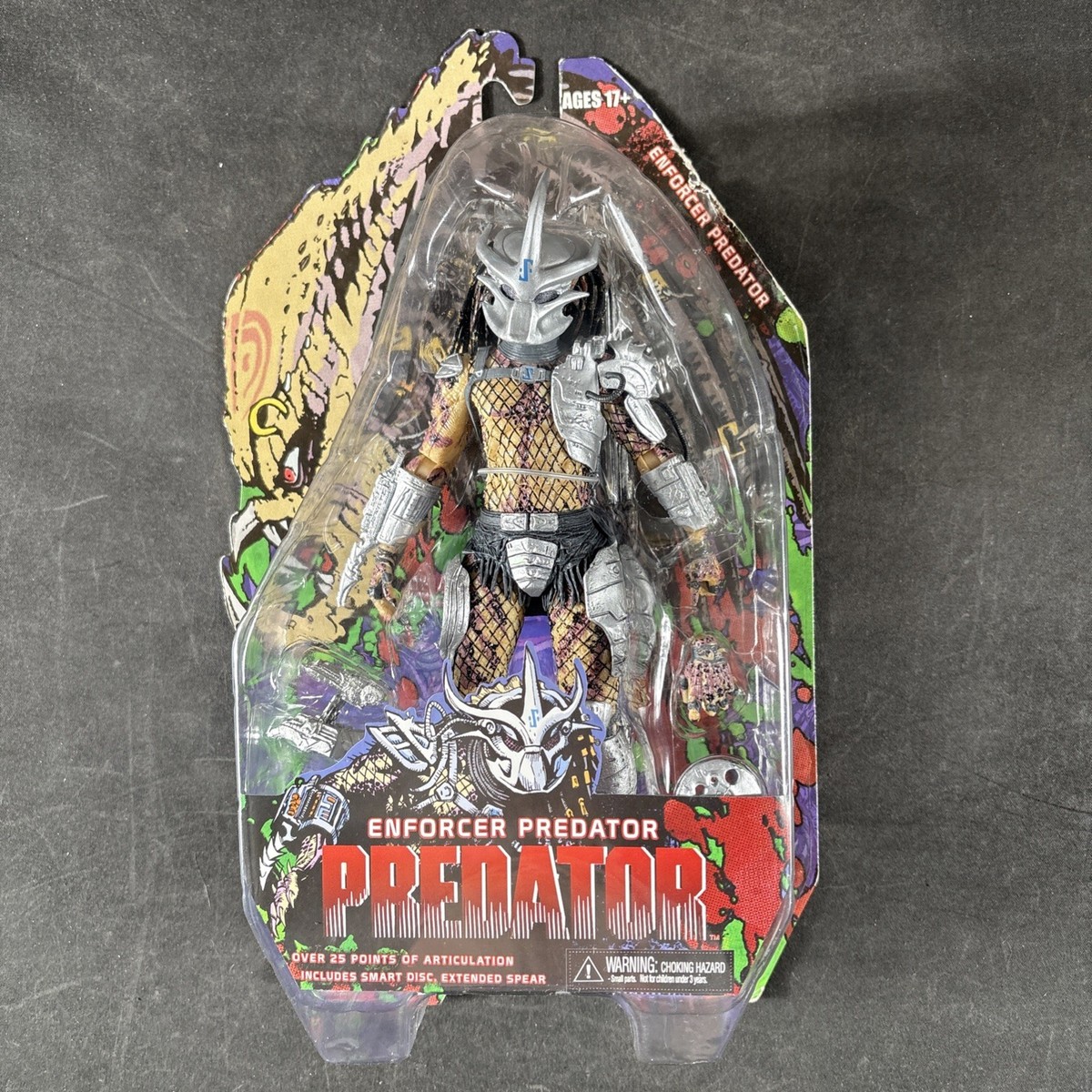 Predators Series 12 Enforcer Predator 8in Action Figure NECA Toys 