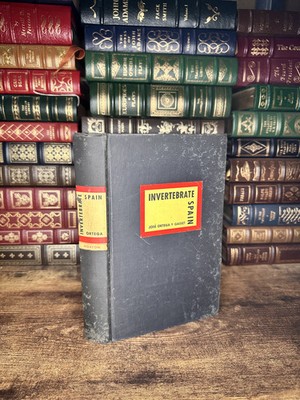 Invertebrate Spain Jose Ortega y Gasset HC 1st Ed