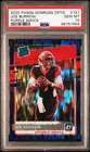 2020 Optic - Rated Rookies Joe Burrow Purple Shock Prizm Rookie RC PSA GEM 10 💎