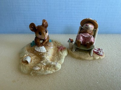 WEE FOREST FOLK Little Mermouse M-308 AND Sun Snoozer M-234