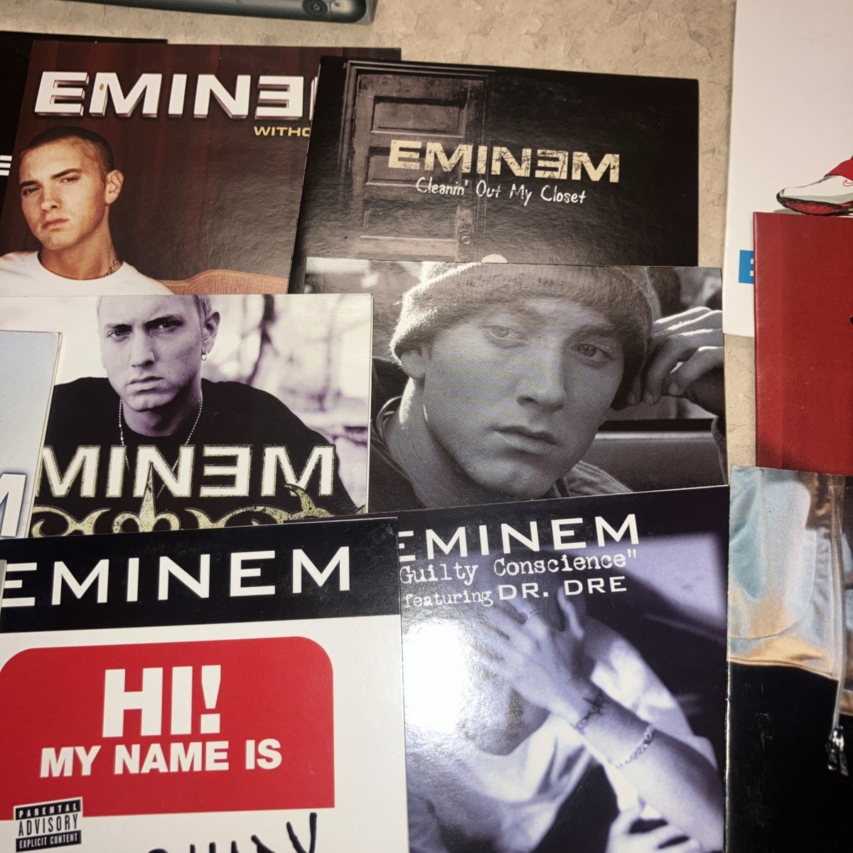 Eminem / The Singles CD BOX SET 輸入盤/日本仕様 Eminem ‎– The Singles - 10 CDs+1 Promo+Poster BoxSet Ltd Ed