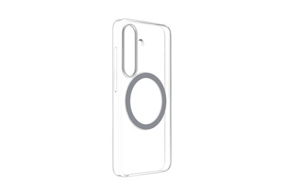 Designed for Samsung Yuchuan Clear Magnet Case Qi2 f. Galaxy S25 Transparent NEU