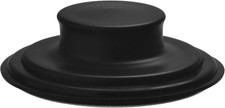 3 3/8 Inch 8.57 Cm - Black Kitchen Garbage Disposal Plug Sink Stopper Stainles